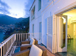 Villa Pasitea Balcony panoramic view Amalfi Coast