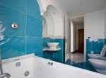 Villa Pasitea Bathroom turchese Amalfi Coast