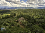 Villa Santo Stefano Aerial view with Church