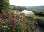 VILLA Barberino Chianti Luxury Rental Panoramic Swimming pool flower jpg