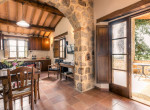 Casteldelpiano Tuscan Farmhouse Kitchen