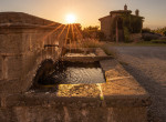 Casteldelpiano Tuscan Farmhouse fountain