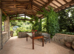 Casteldelpiano Tuscan Farmhouse loggia 2