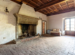 Sala con camino